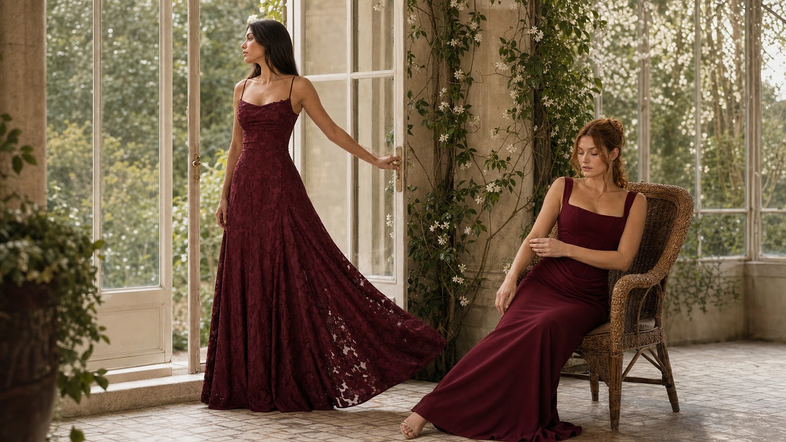 Louise et Corélia présentent les robes maxi Fleurelie Paris